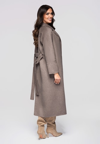 Ombre Tussenmantel in Beige