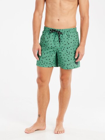 PROTEST Board Shorts 'PRTJuan' in Green