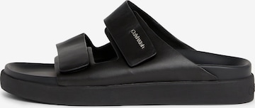 Calvin Klein Sandaal in Zwart: voorkant