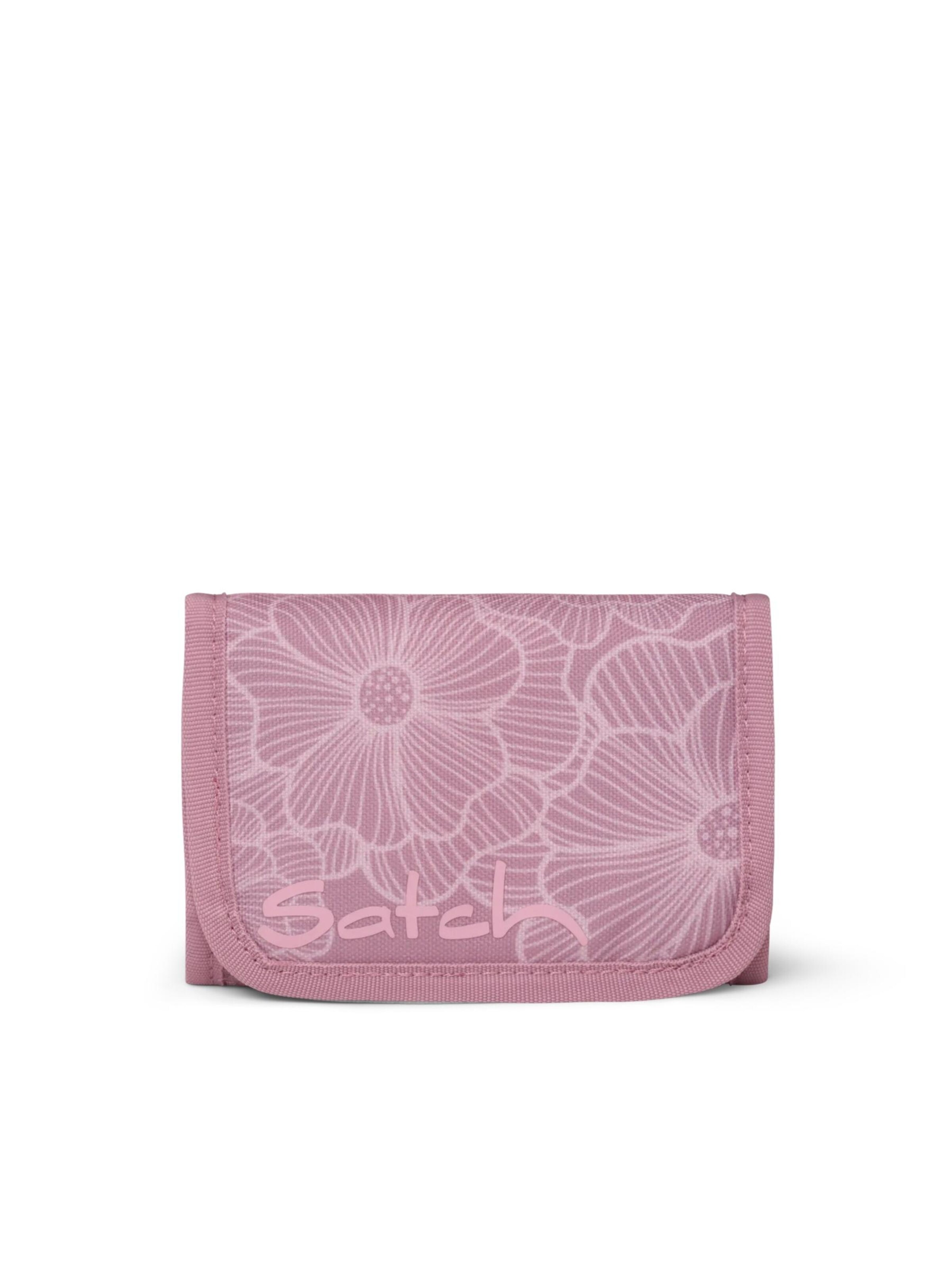 Satch Wallet 'Portemonnaie Geldbeutel' in Pink: front