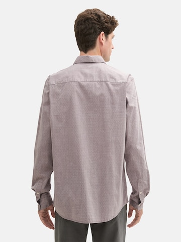 TOM TAILOR Regular fit Overhemd in Lila