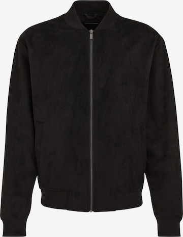 juoda WE Fashion Demisezoninė striukė: priekis