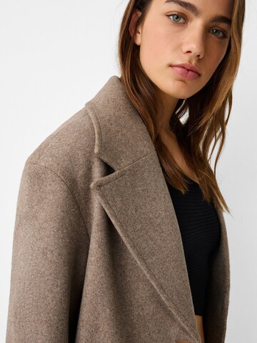 Manteau mi-saison Bershka en beige