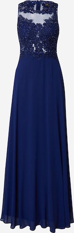 APART Evening Dress in Blue: front