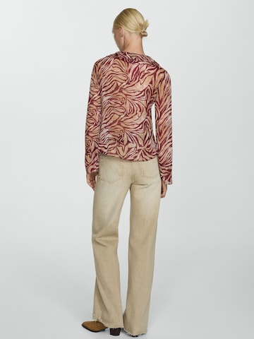MANGO Blouse 'COLOMBIA' in Rood