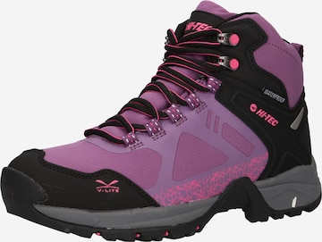 Boots HI-TEC en violet : devant