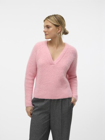 VERO MODA Pullover 'VMAwsome' i pink: forside