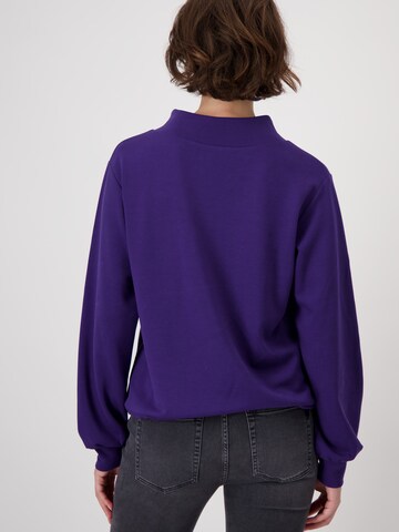 Sweat-shirt monari en violet