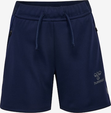 Hummel Workout Pants 'Cima 2.0' in Blue: front