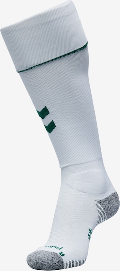 Hummel Sports socks in mottled grey / Emerald / White, Item view