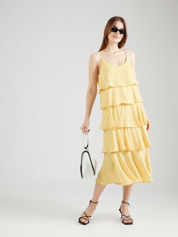 VILA Φόρεμα κοκτέιλ 'AMALITA' σε κίτρινο