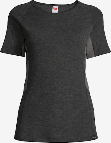 CON-TA Unterhemd 'Sportiv' in Schwarz: Vorderseite