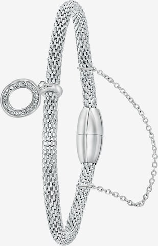 Lucardi Armband in Silber: Vorderseite