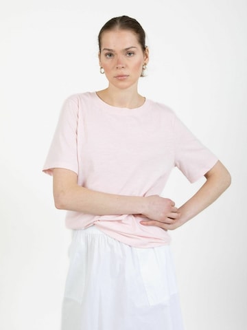 Coster Copenhagen - Top ' CC ' en rosa: frente