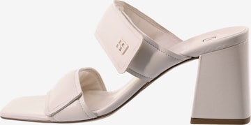 Högl Mules 'Janet' in White: front