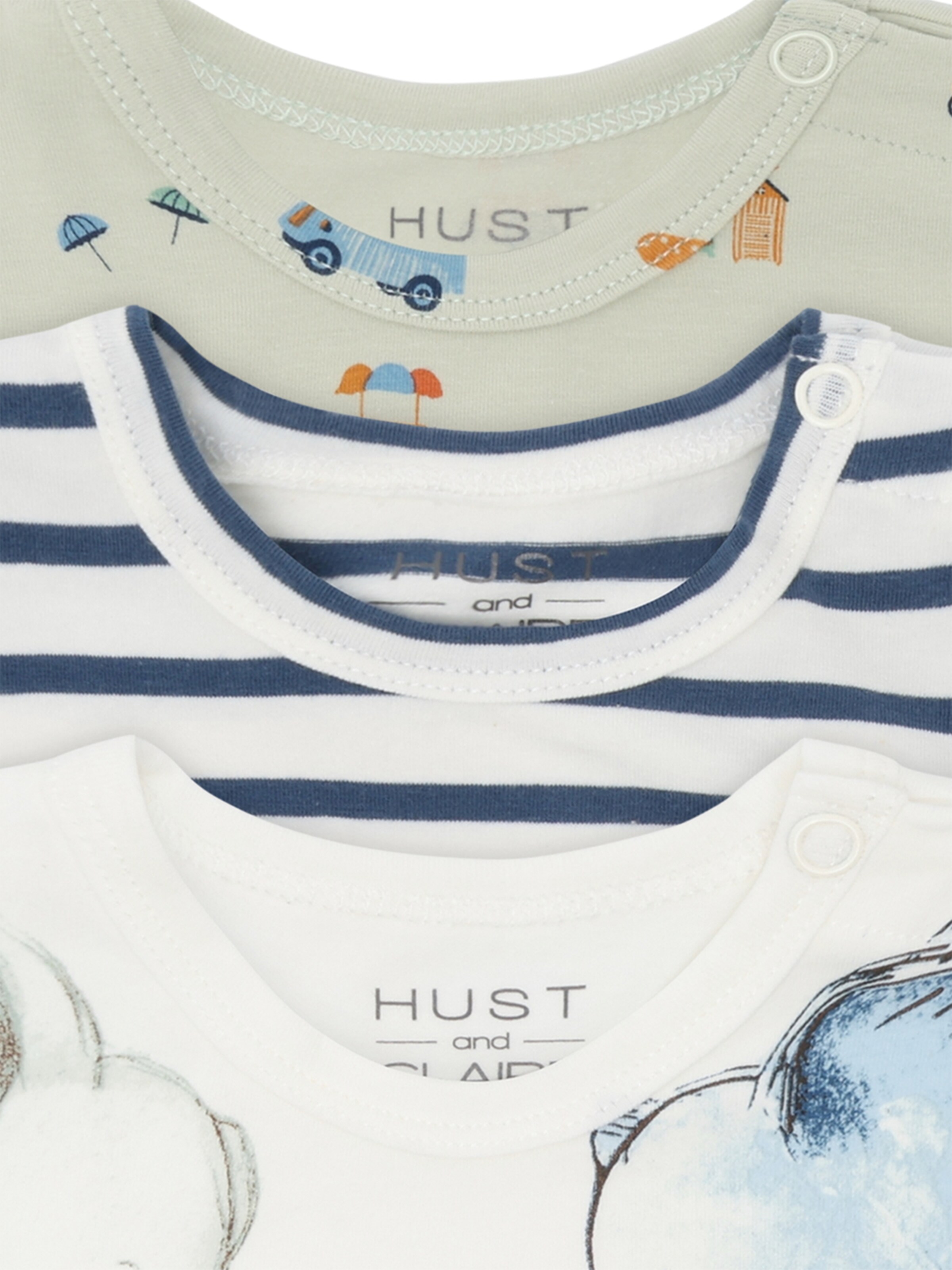 T-Shirt 'Albert Holiday' Hust & Claire en vert