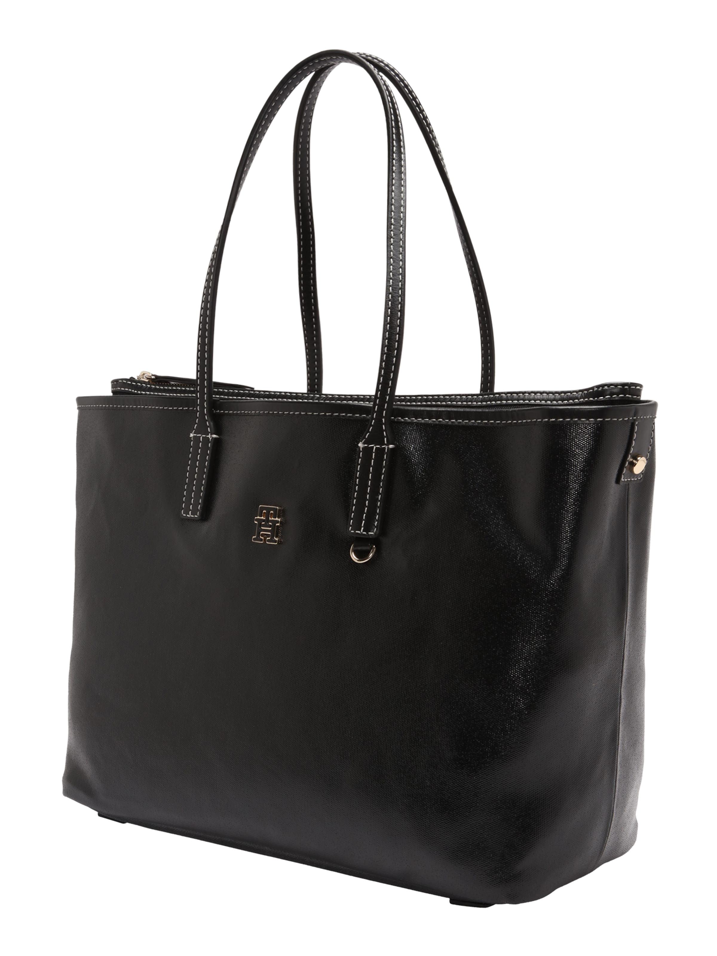 TOMMY HILFIGER Shopper in Black