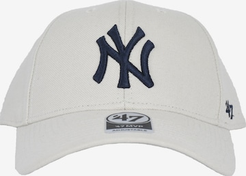 47 Cap in Beige: Vorderseite