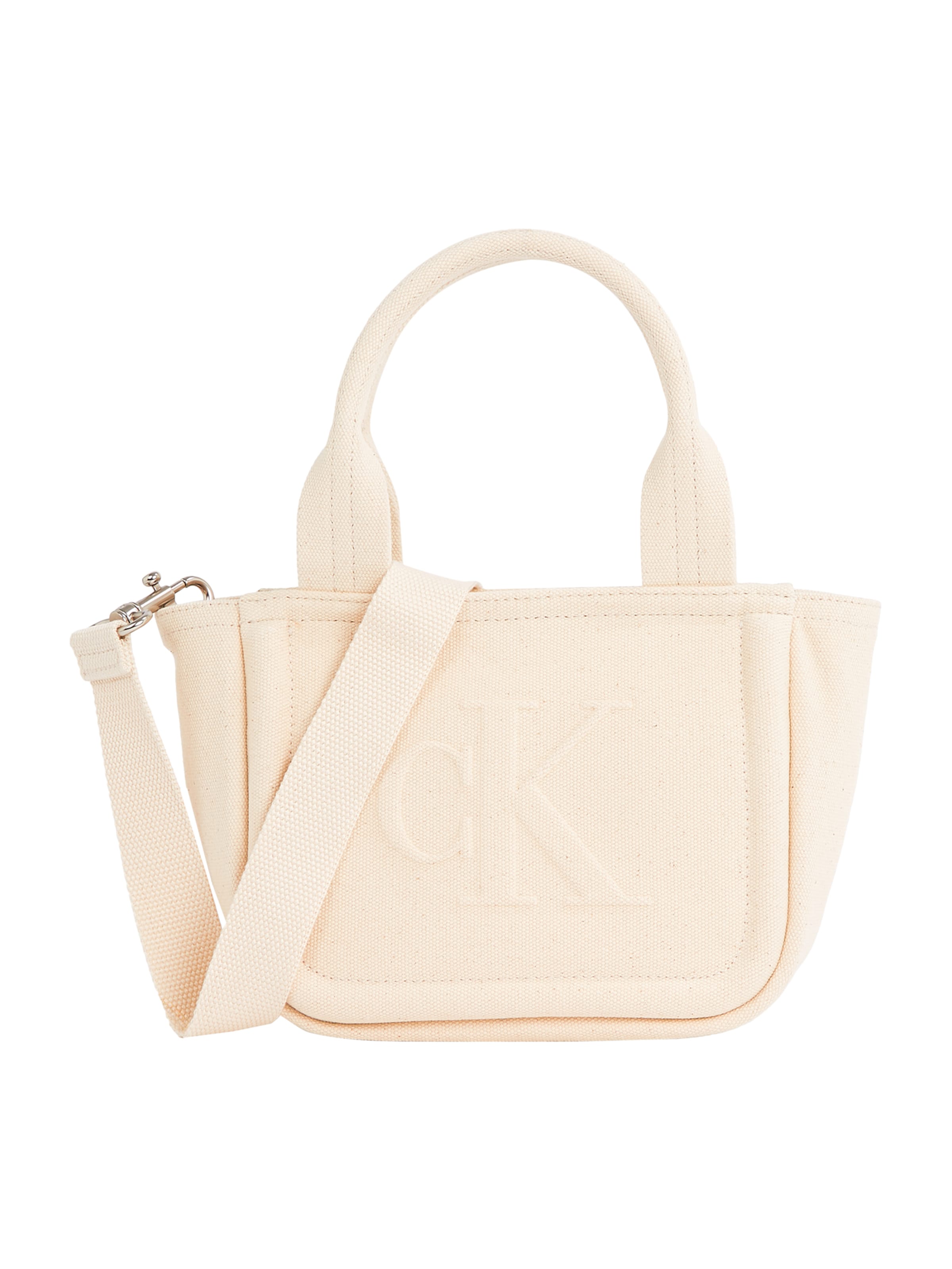 Calvin Klein Τσάντα χειρός 'Summer' σε μπεζ: μπροστά