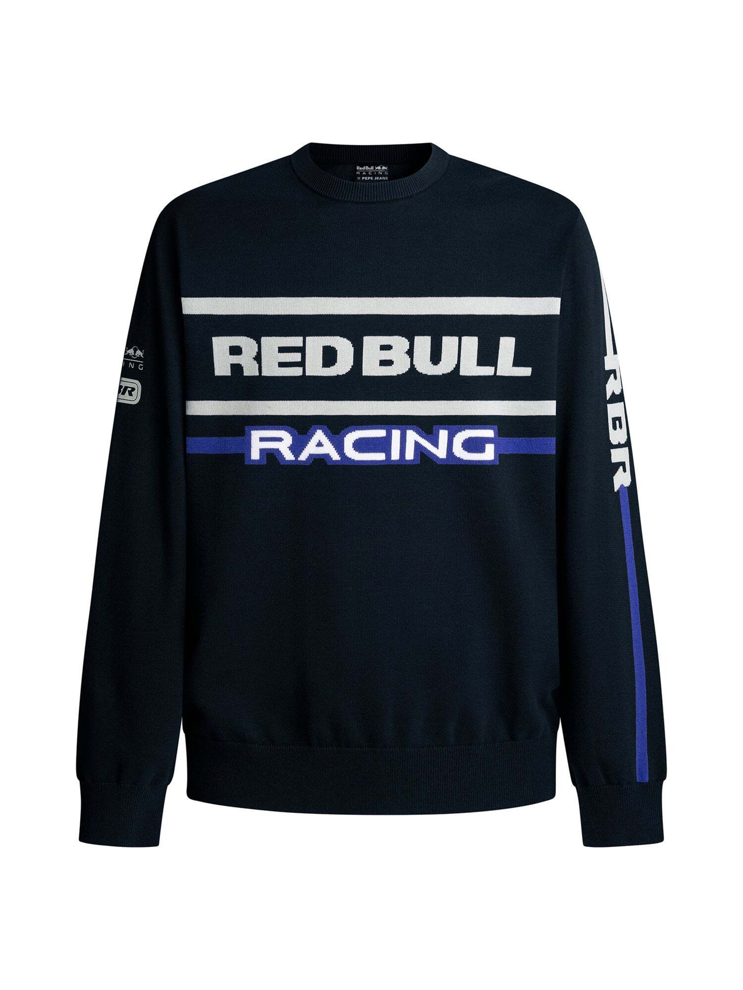 Red Bull Racing x Pepe Jeans Sweatshirt in Blue: front