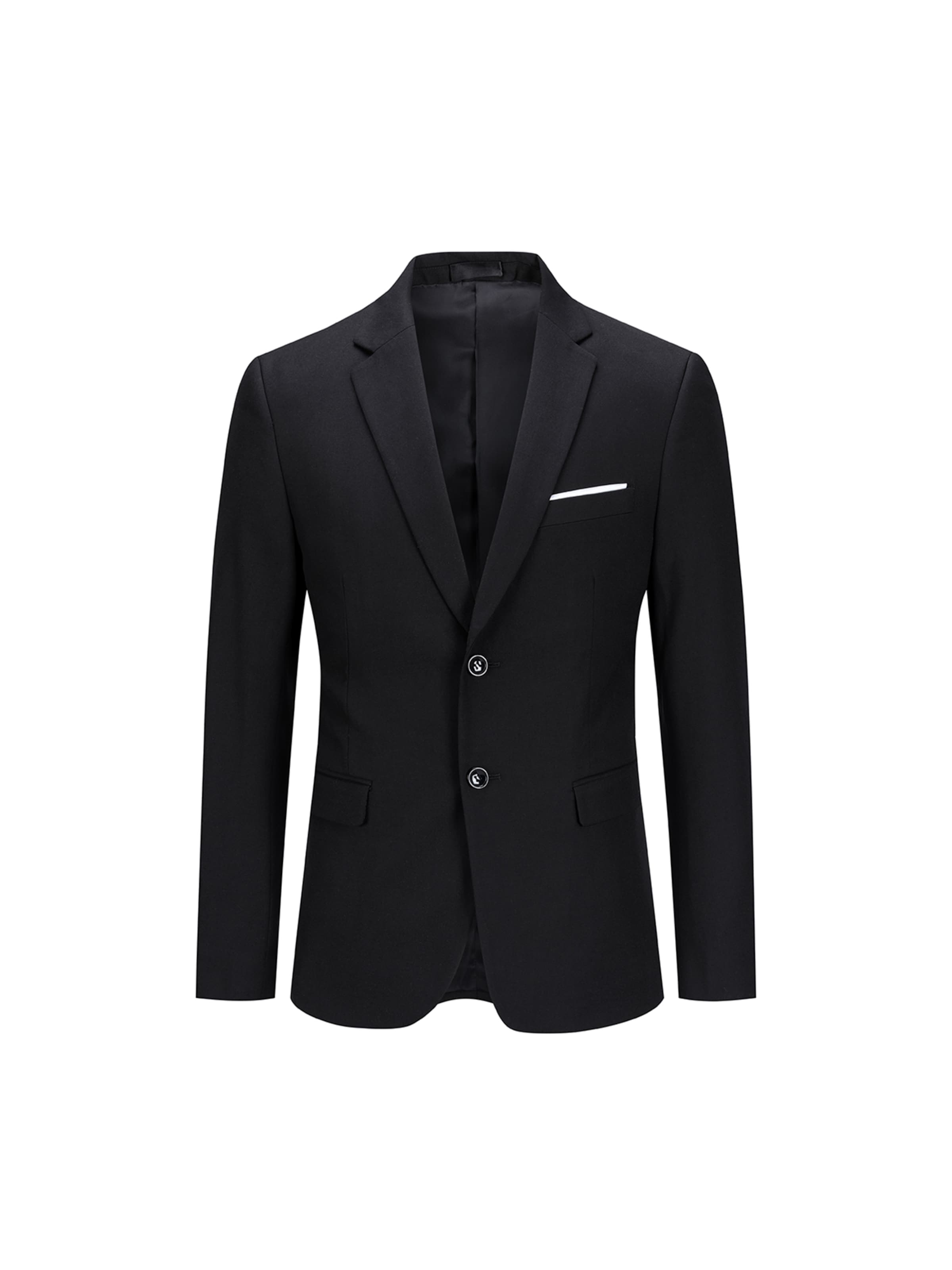 Youthup Suit Jacket in Black: front