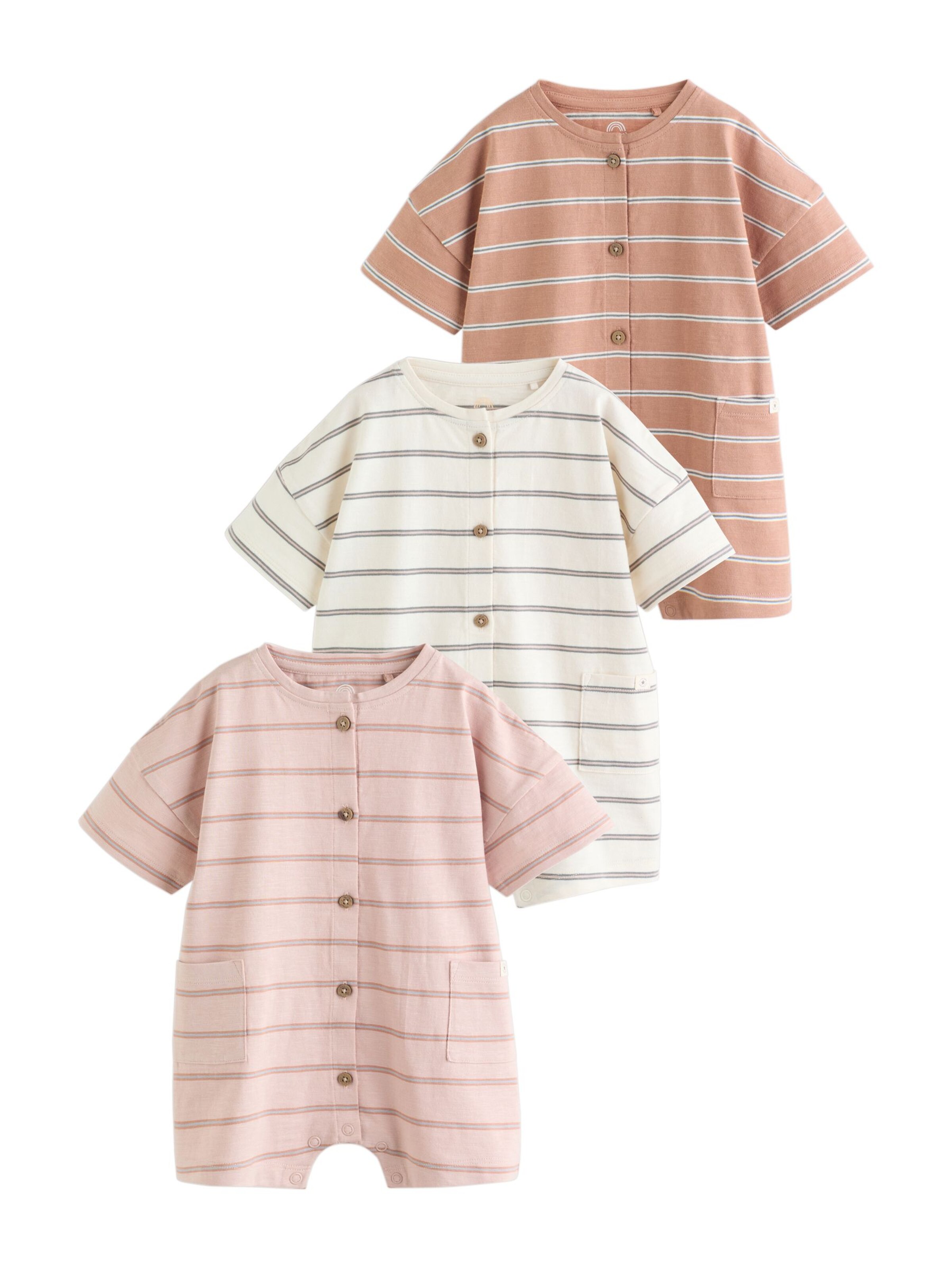 Next Sparkdräkt/body i beige: framsida