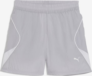 PUMA Sportbroek in Grijs: voorkant