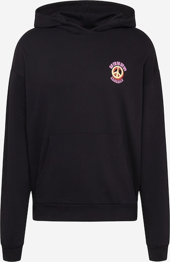 Urban Classics Sweatshirt 'Big Peace' em mistura de cores / preto, Vista do produto