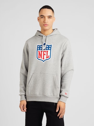 NEW ERA Sweatshirt in Grey: front