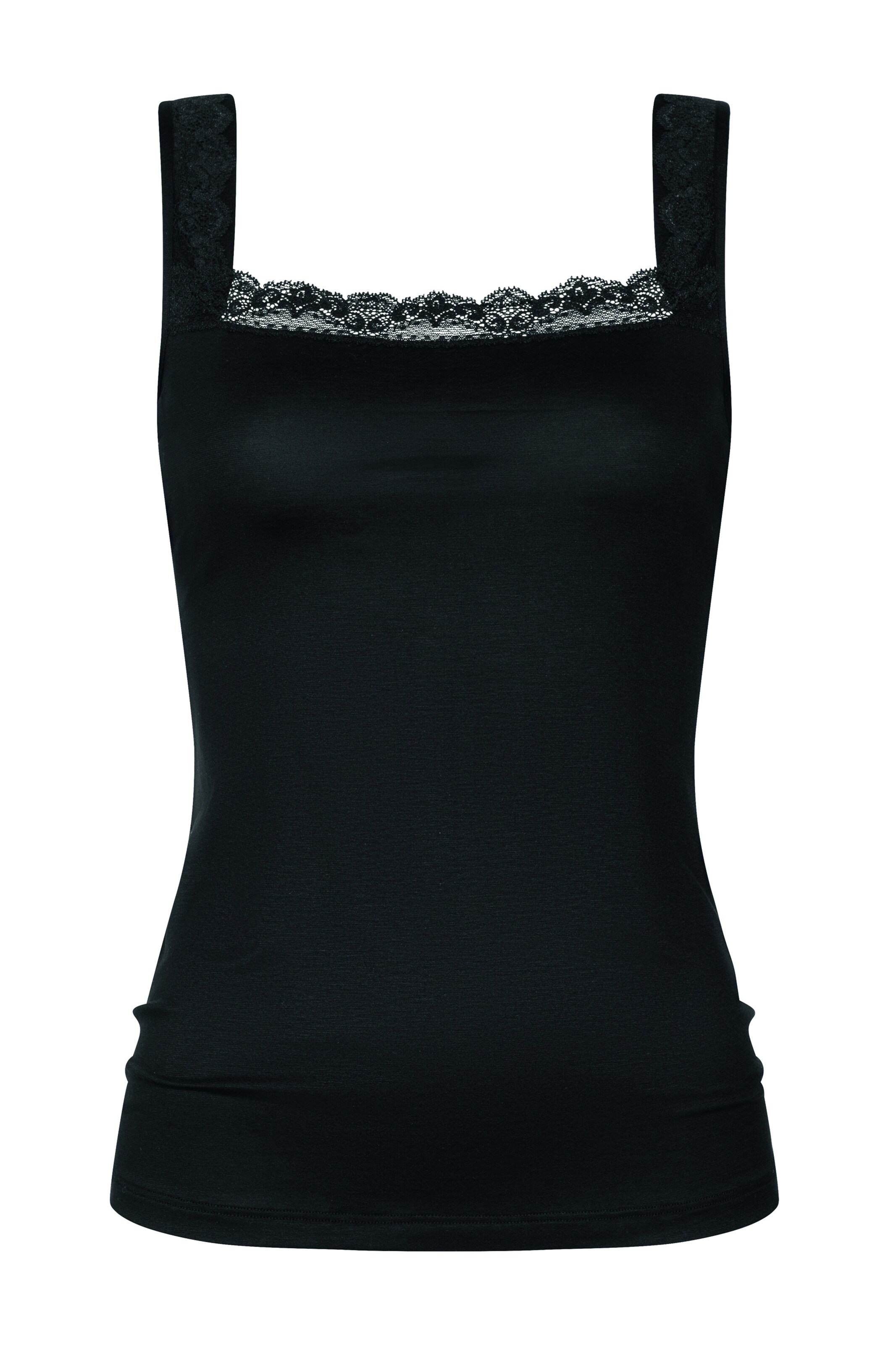 Mey Onderhemd in Zwart: voorkant