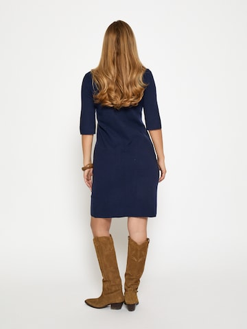 Peppercorn Úpletové šaty 'Kaylee ' – modrá