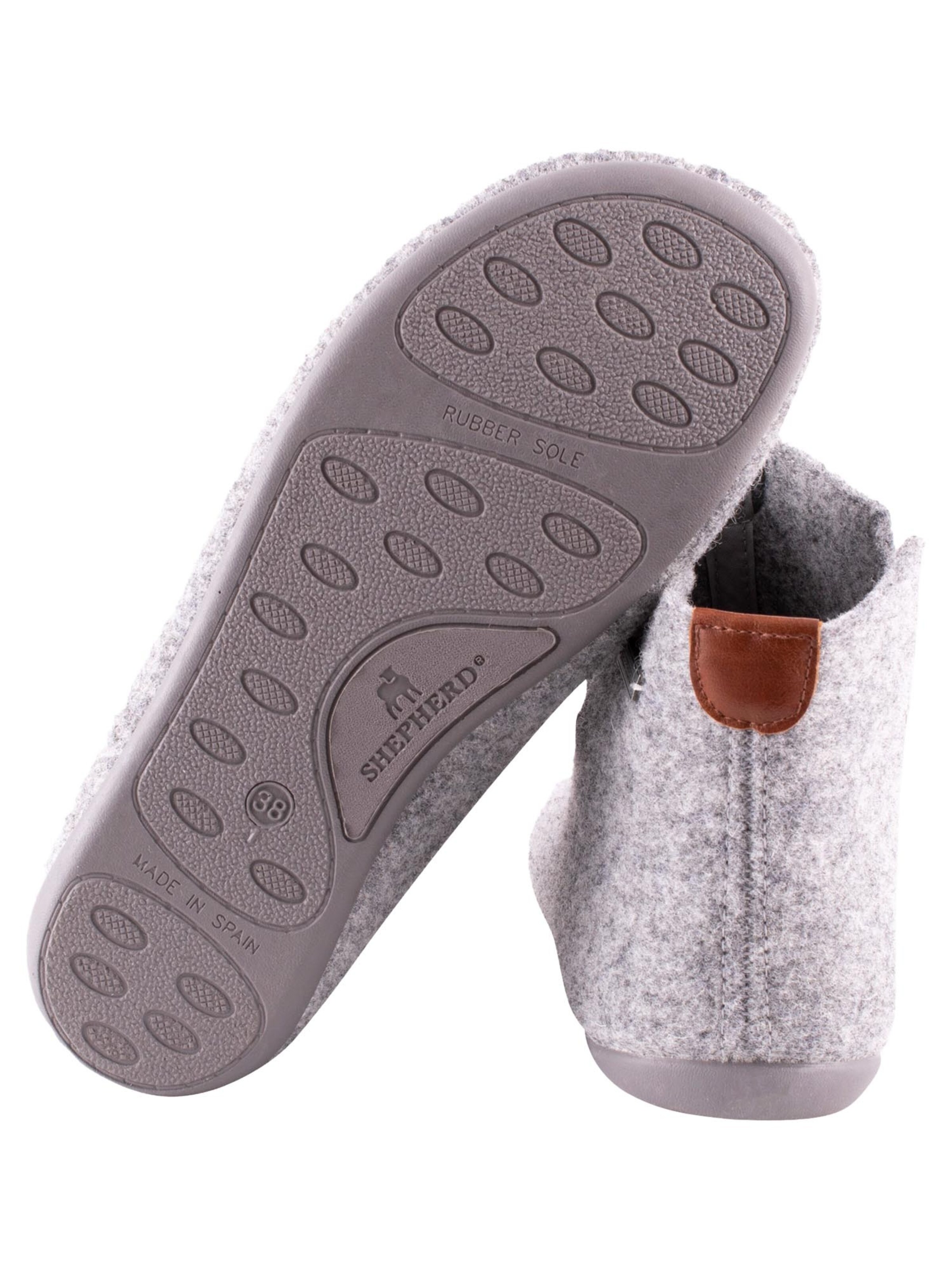 SHEPHERD Mules 'Ester' in Grey