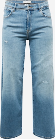 ONLY Carmakoma Regular Jeans 'Maya' in Blauw: voorkant