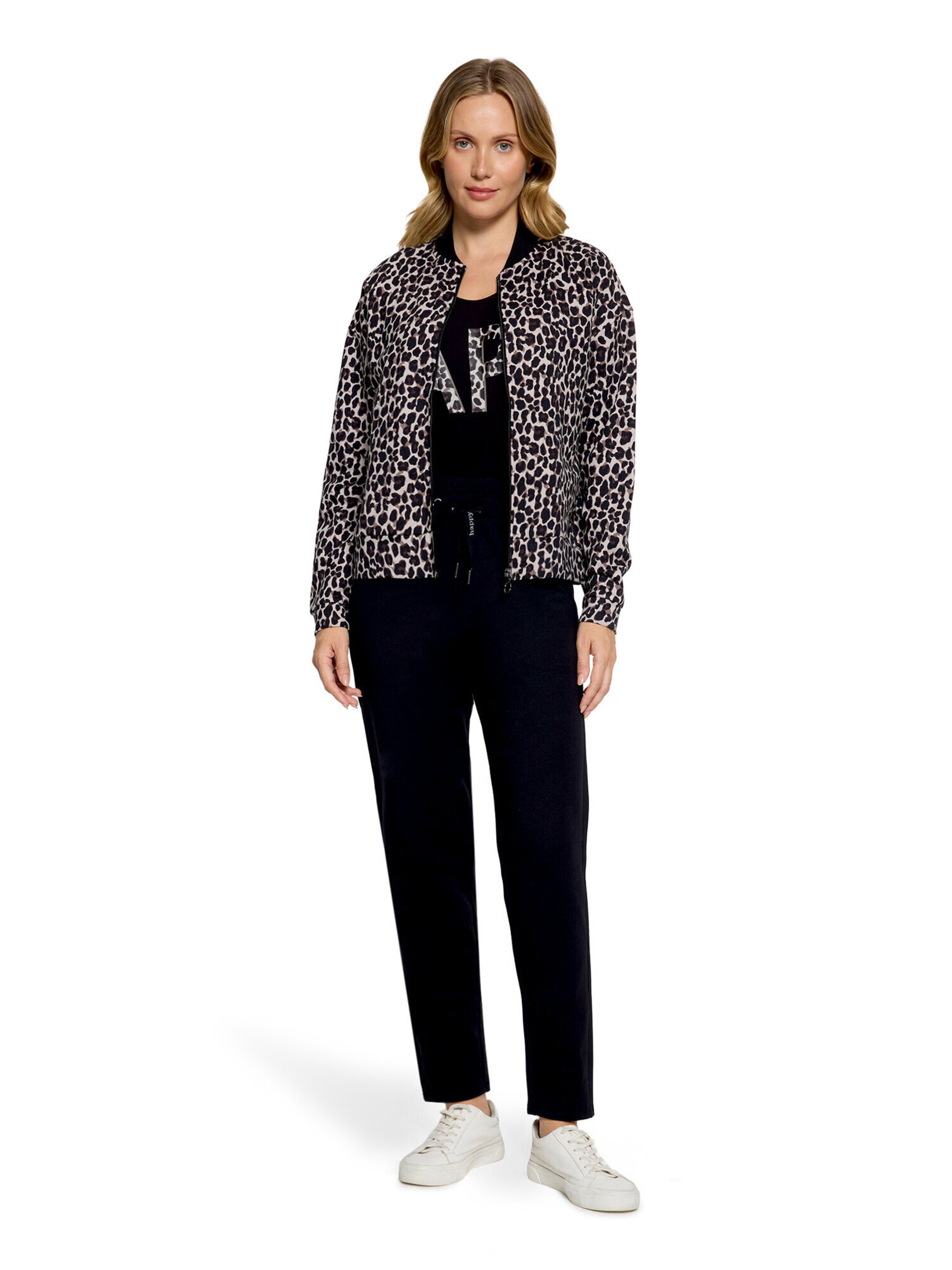 Betty Barclay Sportief sweatshirt in Zwart