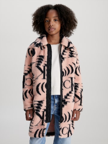 Calvin Klein Jeans Between-Season Jacket in Pink: front