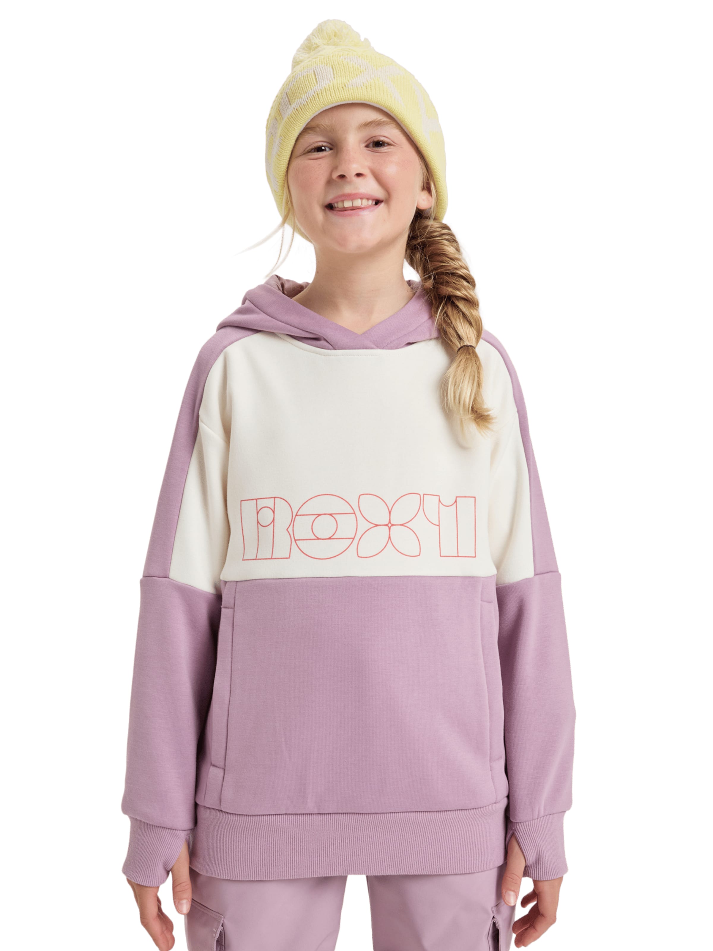 ROXY Sportsweatshirt 'Liberty' in Lila: Vorderseite