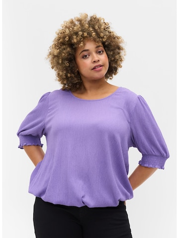 Zizzi Bluse in Lila: predná strana