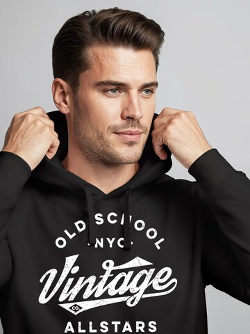Neverless Sweatshirt 'Vintage co.'‌‌‌‌ in Schwarz