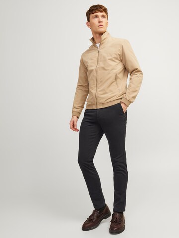 JACK & JONES - Slimfit Pantalón chino 'JJIMarco JJBowie' en negro