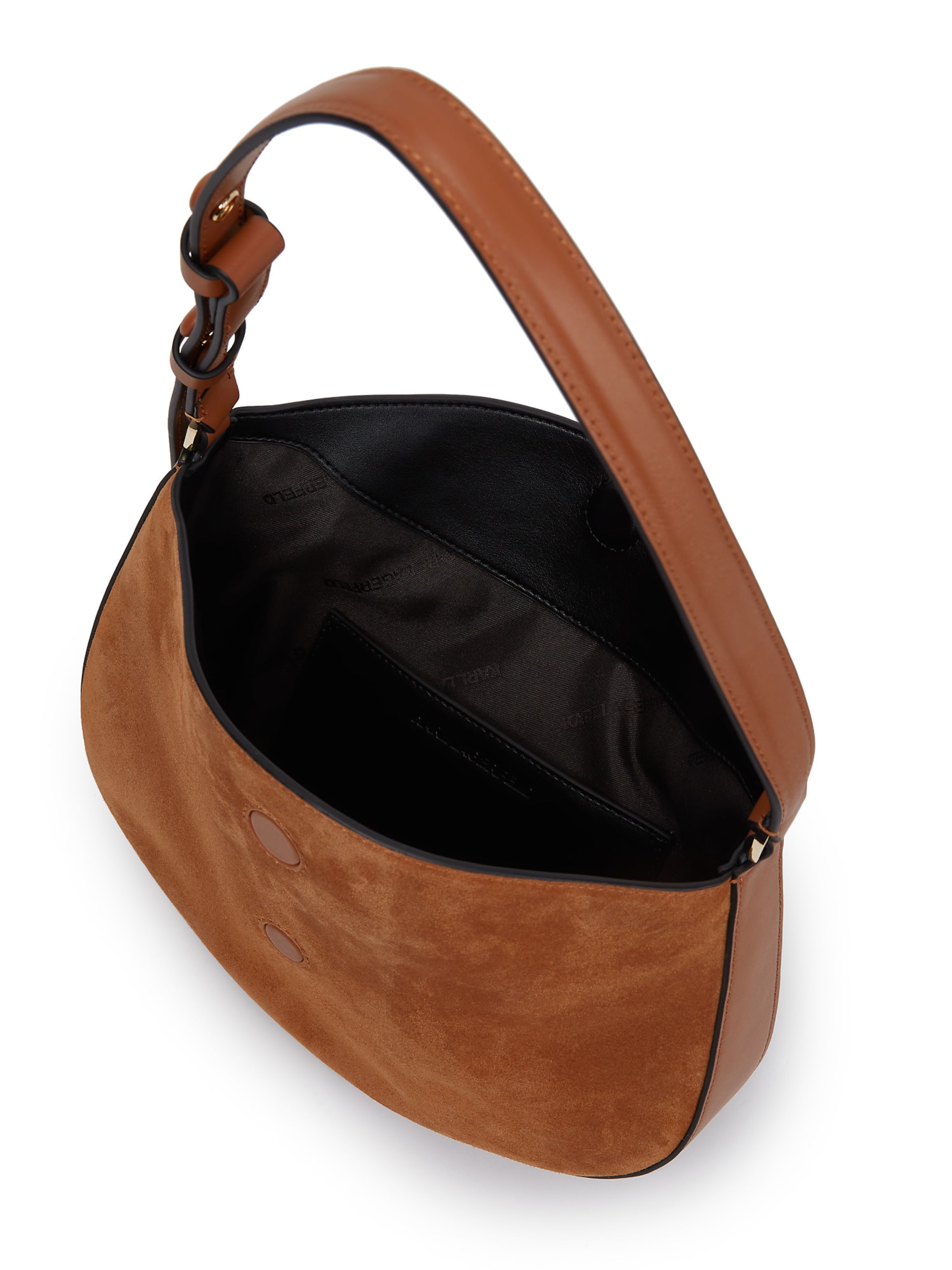 Karl Lagerfeld - Bolso de hombro en marrón