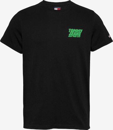 Tommy Jeans Shirt in Black: front