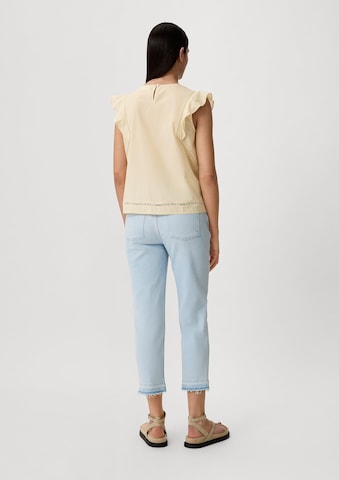 comma casual identity Blouse in Yellow: back
