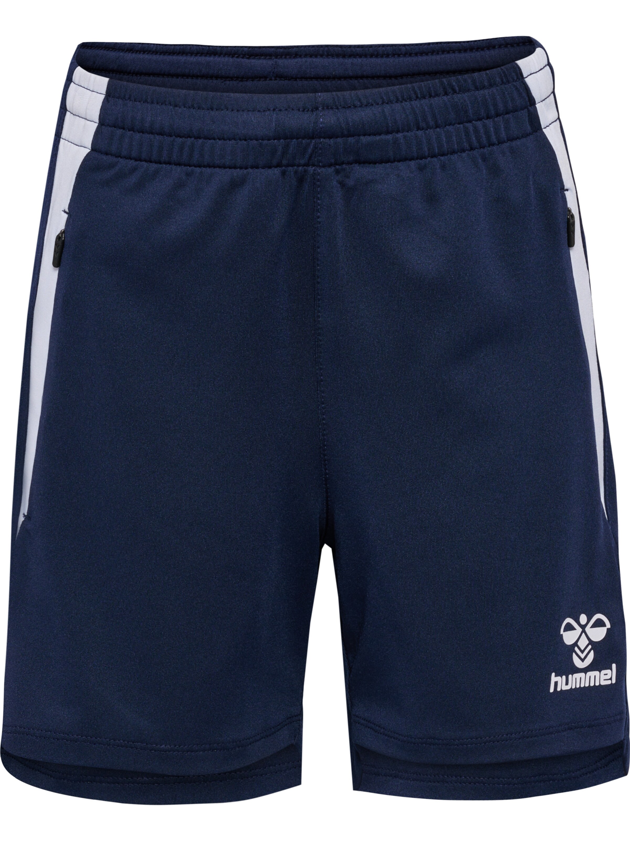 Hummel Regular Sportshorts 'Lead 2.0' in Blau: Vorderseite