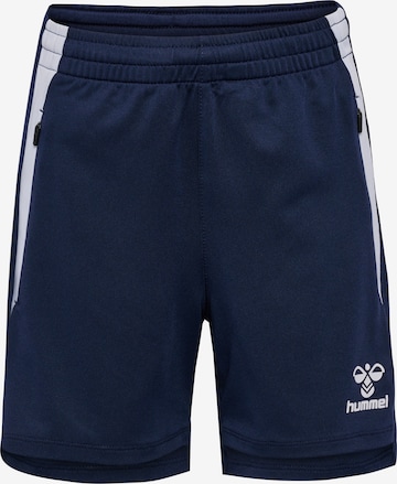 Hummel Sportshorts 'Lead 2.0' in Blau: Vorderseite
