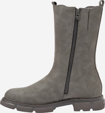 TOM TAILOR Stiefel in Grau