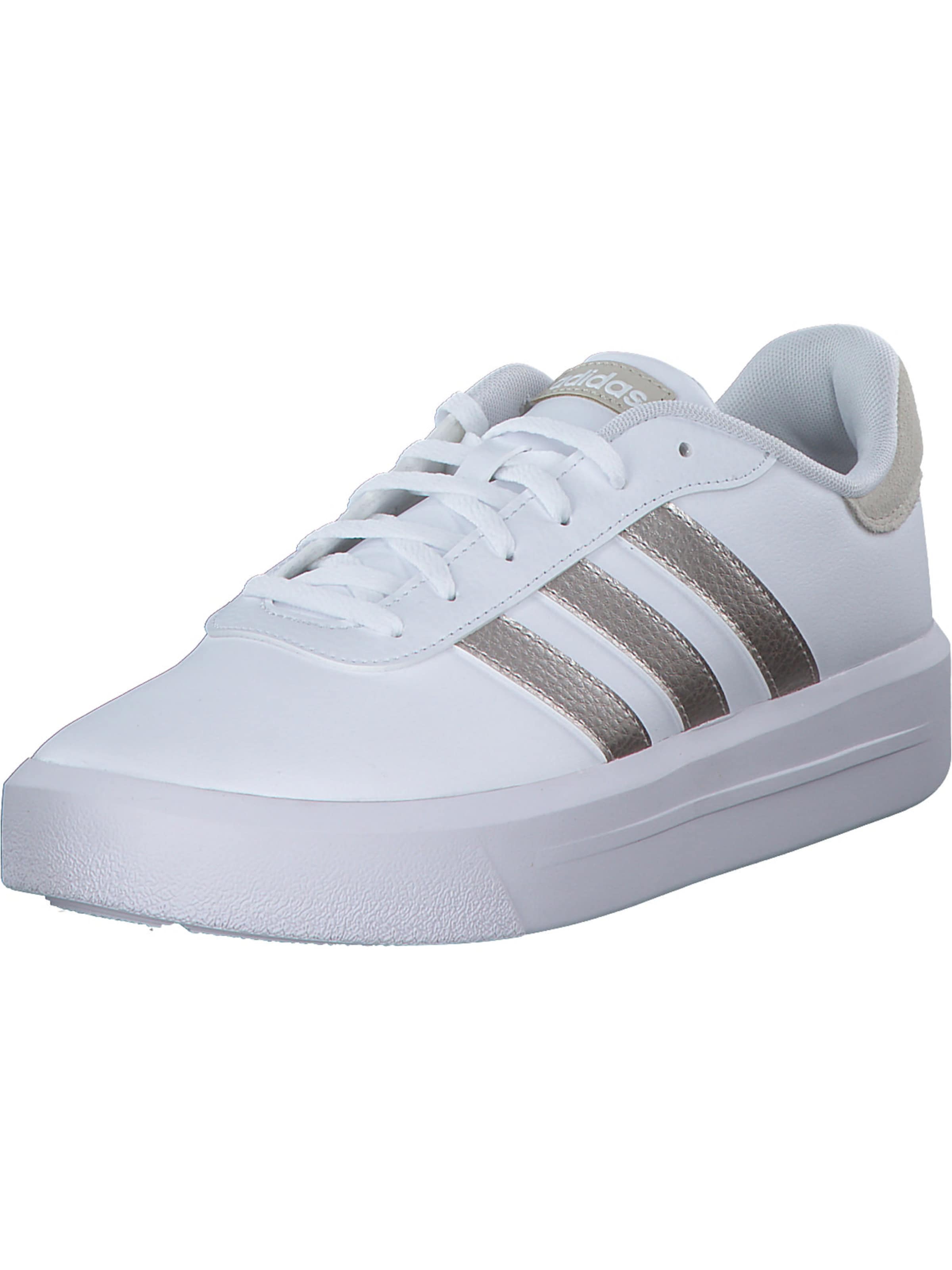 ADIDAS ORIGINALS Platform trainers in White: front
