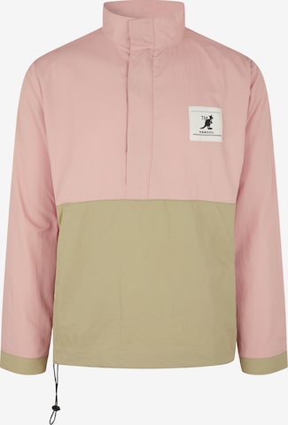 KANGOL Overgangsjakke 'Tampa' i pink: forside