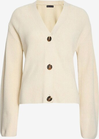 Marks & Spencer Knit Cardigan in Beige: front