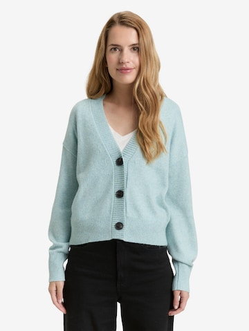 mėlyna TOM TAILOR Kardiganas: priekis