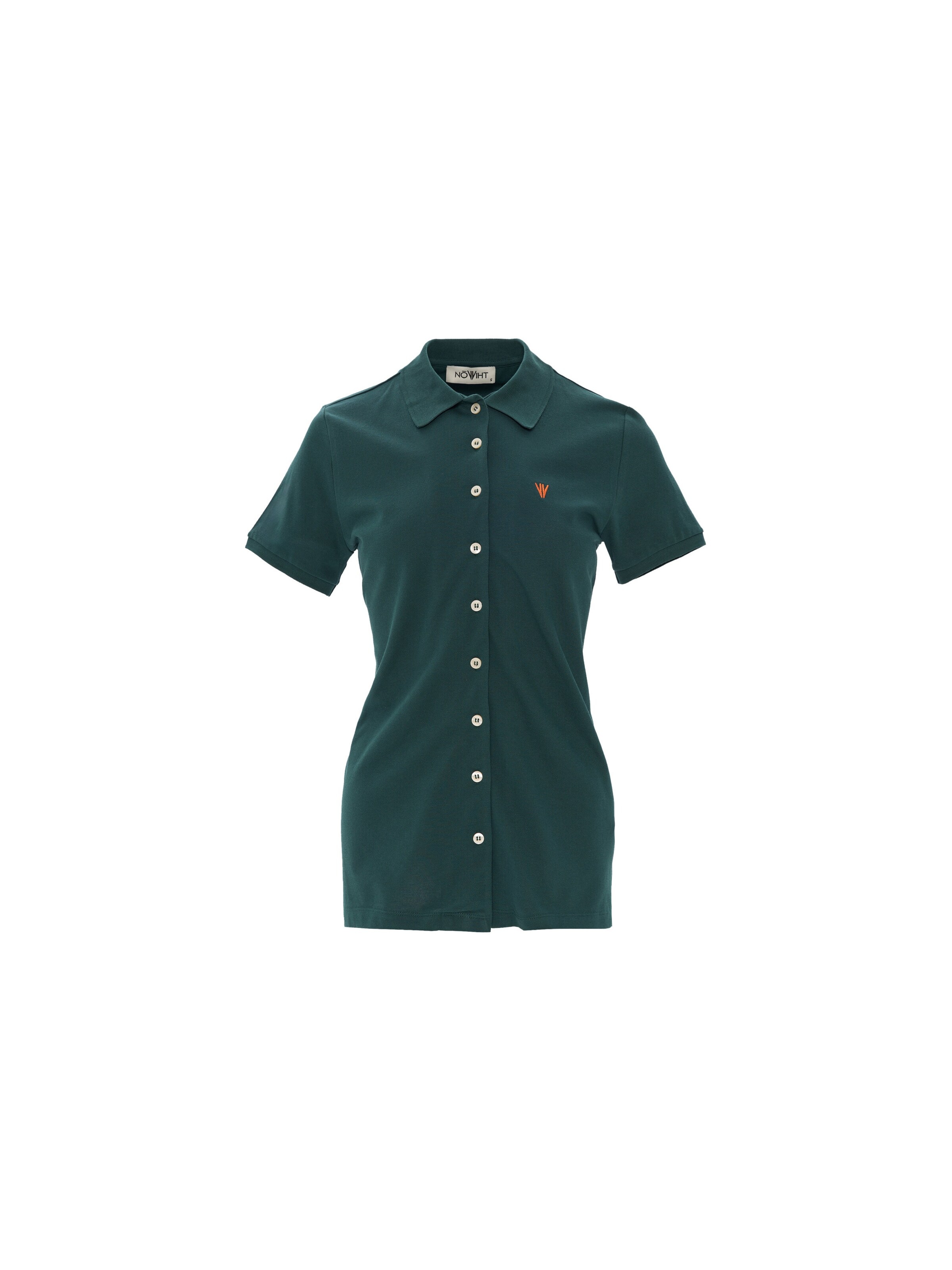 NOWIHT Blouse 'Eugenie' in Green: front